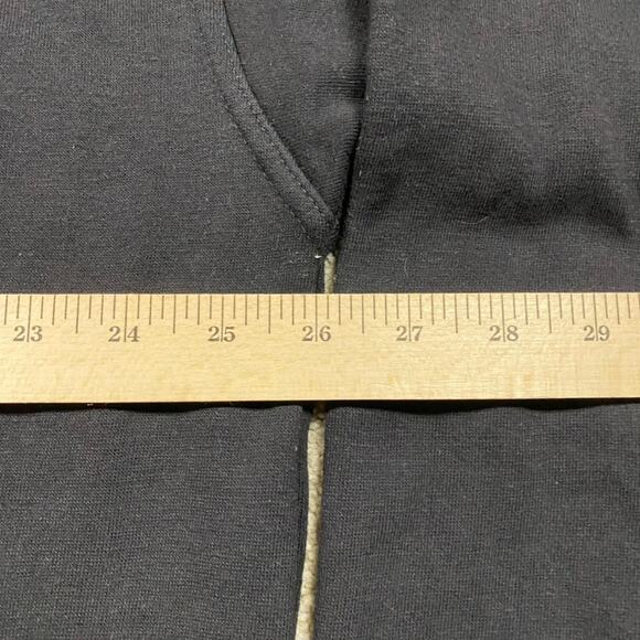 VTG Carolina Panthers Sweatshirt XL Black Crewneck 90s Pullover Lee NFL Sports - Picture 6 of 8